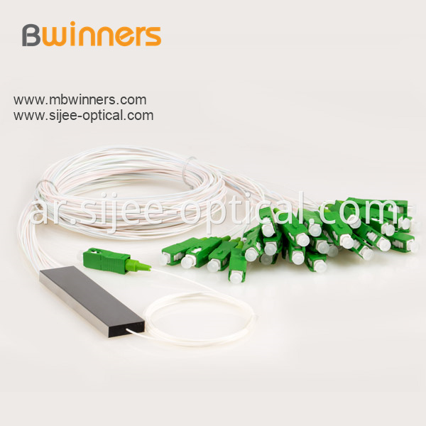 Micro Type 1x32 Plc Splitter With Sc Apc Connector